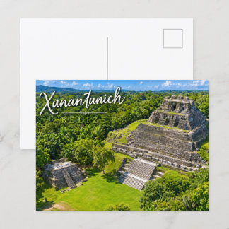 Xunantunich Belize Mayafyndplats Vykort