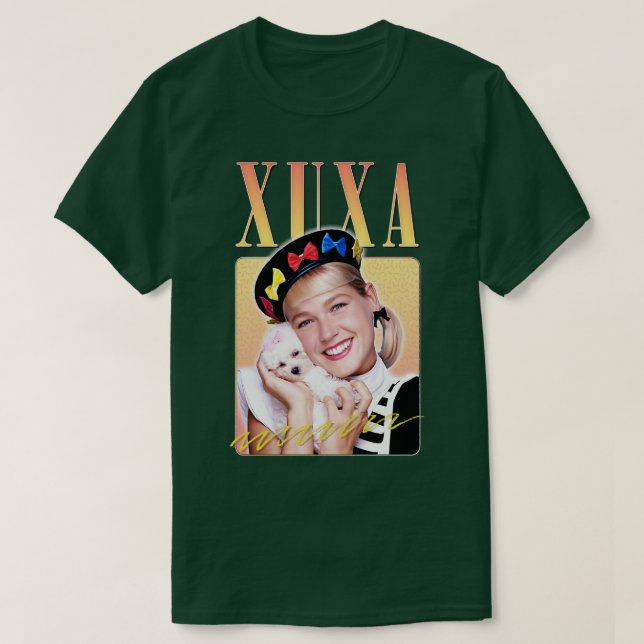 Xuxa Retro Fläkt design T Shirt (Design framsida)