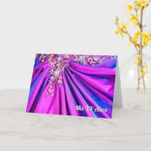 XV Quinceañera - tackkort Kort