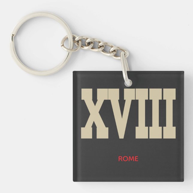 XVIII (Framsidan)