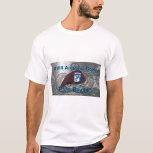 XVIII Airborne Corps - famed Red Beret T Shirt