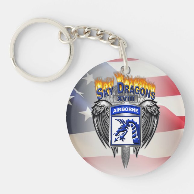 XVIII Airborne Corps Fantastisk Himlar Dragons (Framsidan)