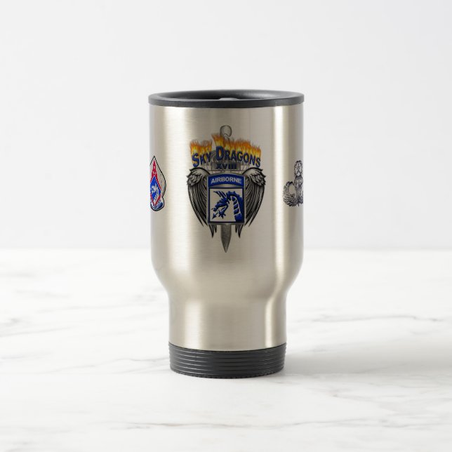 XVIII Airborne Corps Fantastisk Himlar Dragons Resemugg (Center)