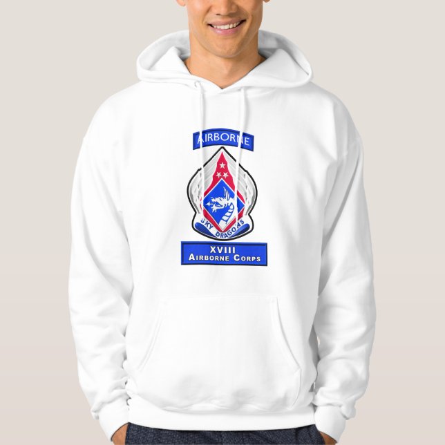 XVIII Airborne Corps Hoodie (Framsida)