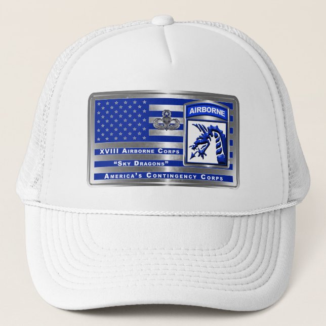 XVIII Airborne Corps Keps (Framsida)