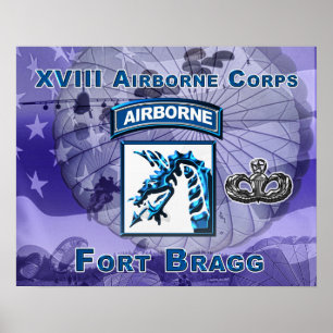 XVIII Airborne Corps Poster ny design!