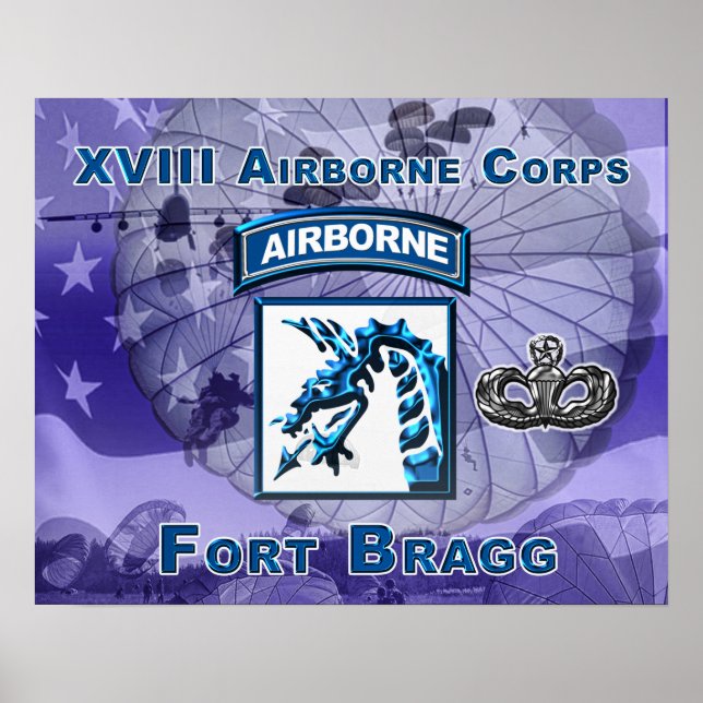 XVIII Airborne Corps Poster ny design! (Framsidan)