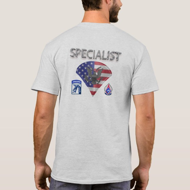 XVIII Airborne Corps Specialist T Shirt (Baksida)