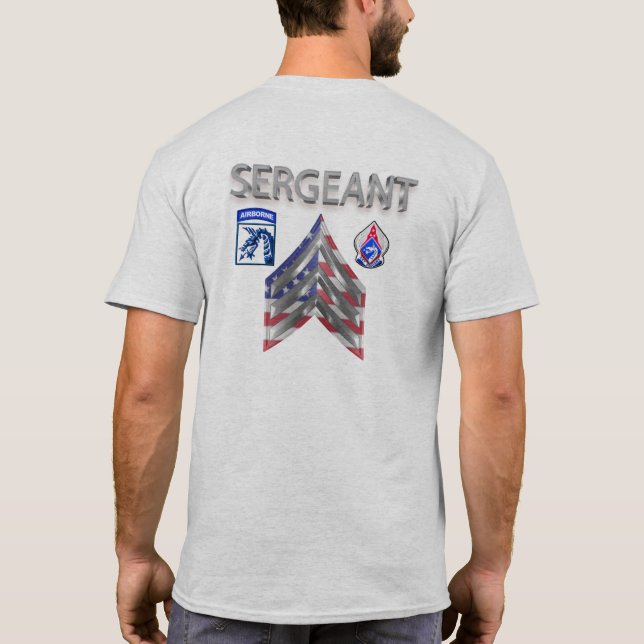 XVIII Inspektör på flygburna kårar T Shirt (Baksida)