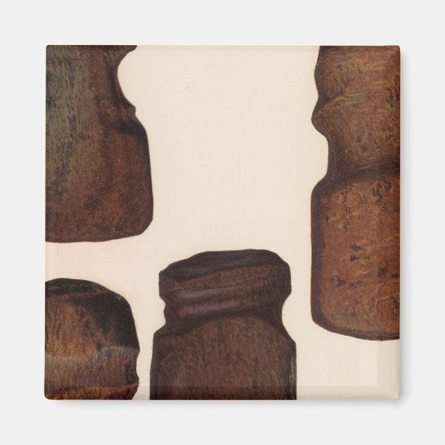 XVIII Stone implements, New mexico Magnet (Framsidan)