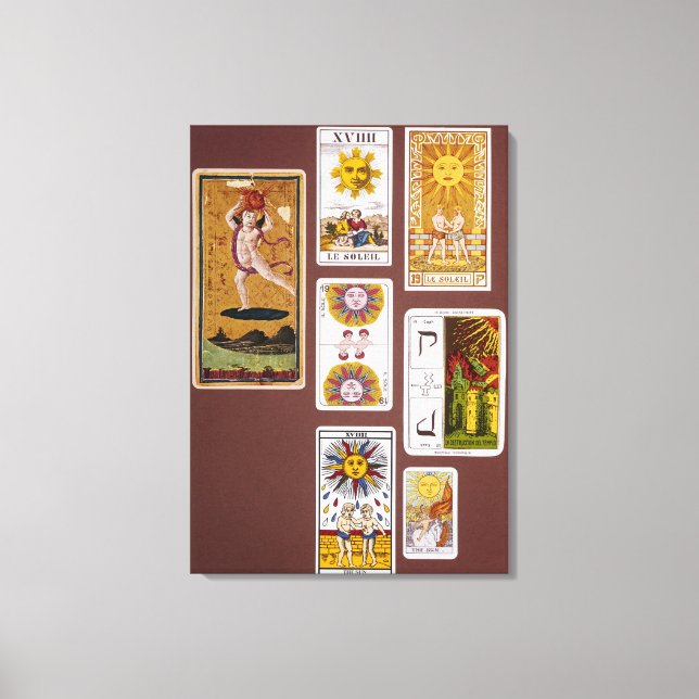 XVIIII Sol Canvastryck (Framsida)