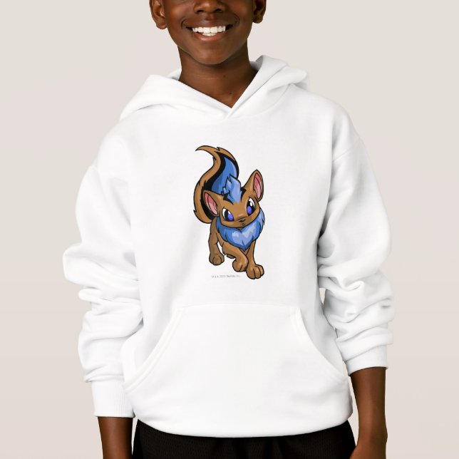 Xweetok blått tee (Framsida)