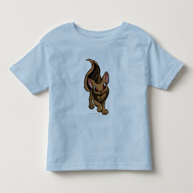 Xweetok brunt tee shirt (Framsida)