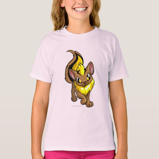 Xweetok gult t-shirt (Framsida)