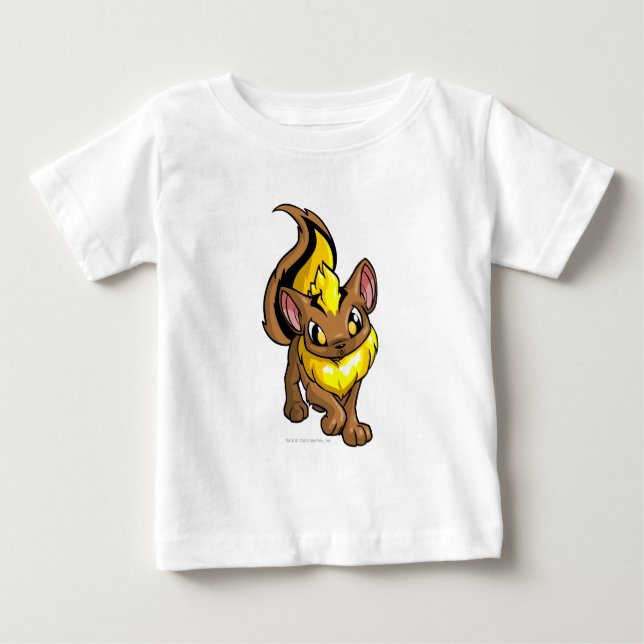 Xweetok gult tee shirt (Framsida)
