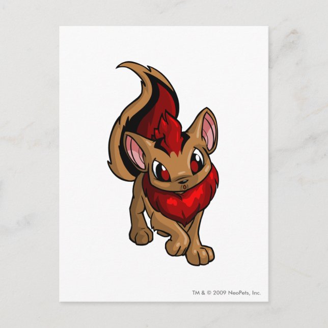 Xweetok Red Vykort (Framsida)