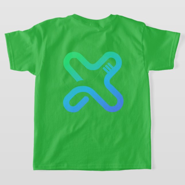 xworldteam319_20250807 Kids T-shirt  (Laydown Baksida)