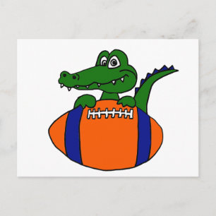 XX- Fantastisk Gator på en fotbollsspelare Tecknad Vykort