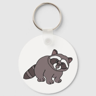 XX-Fantastisk Raccoon Nyckelring