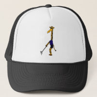 XX- giraff som leker Golfdesign