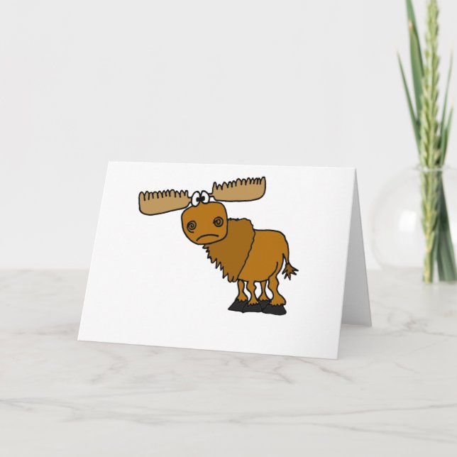 XX- Goofy Moose Design Kort (Framsida)