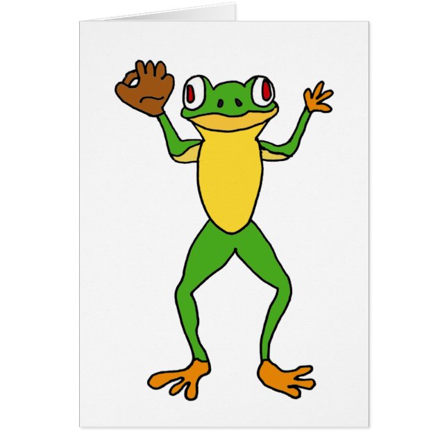 XX- grodastjärnaOutfielder Hälsningskort (Framsidan)