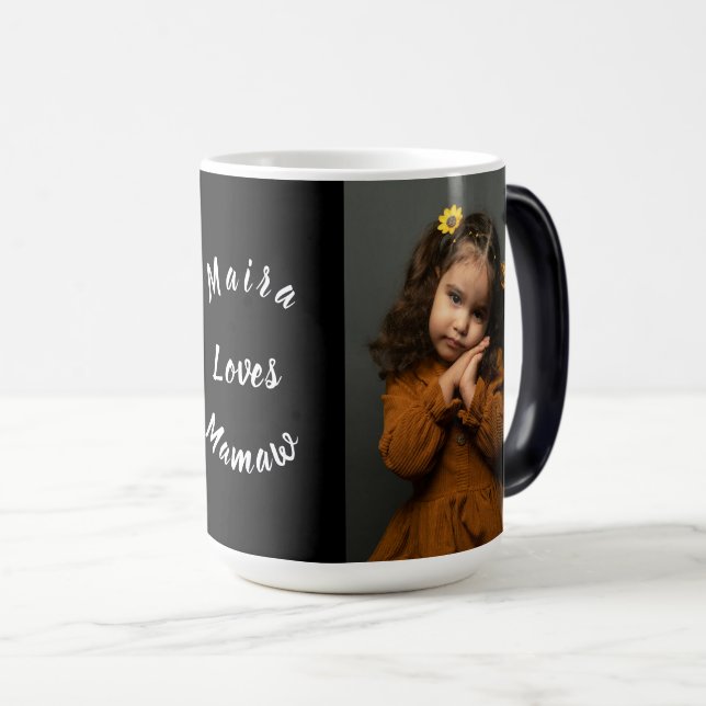 XX Loves Mamaw Mug Magisk Mugg (Framsida höger)
