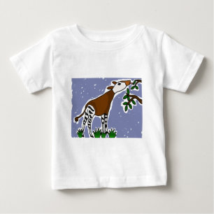 XX- Okapikonsttecknad Tee