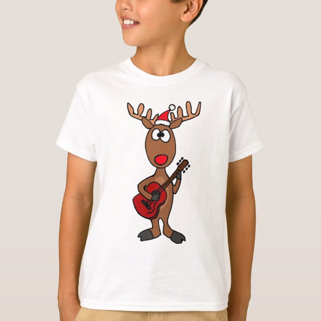 XX- ren som leker gitarren T-shirt (Framsida)
