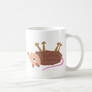 XX- rolig död pungråttaRoadkill tecknad Kaffemugg