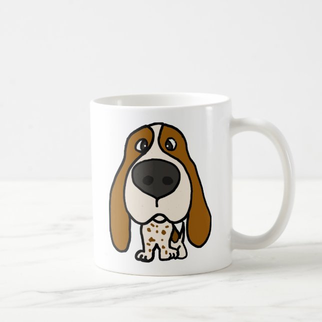 XX- rolig hundhund Kaffemugg (Höger)