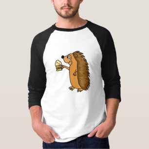 XX- rolig igelkott Rasing per halv liter Tee Shirt