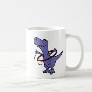 XX- rolig T-rex Dinosaur genom att använda den Kaffemugg