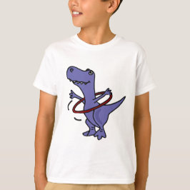 XX- rolig T-rex Dinosaur genom att använda den Tee Shirt