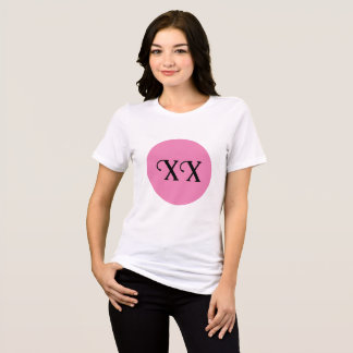 XX ROSA CIRCLE PRO KVINNOR T SHIRT