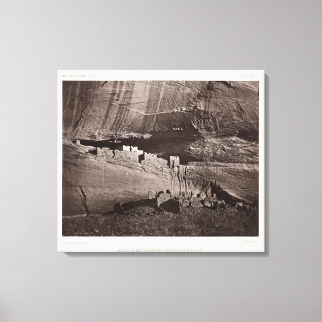 XX Ruins, Canon de Chelle, New mexico Canvastryck (Framsida)