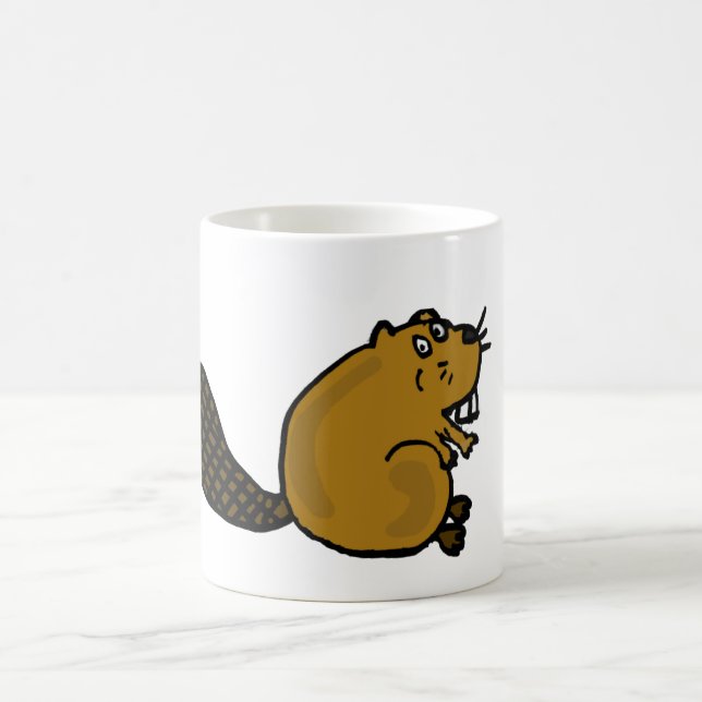 XX- superskojbävertecknad Kaffemugg (Center)