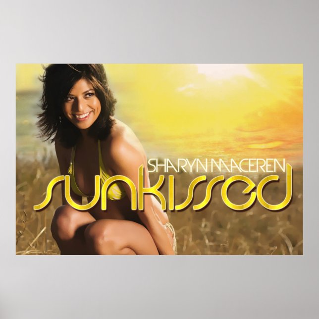 XXL "SUNKISSED" POSTER 60" x 40" (Framsidan)