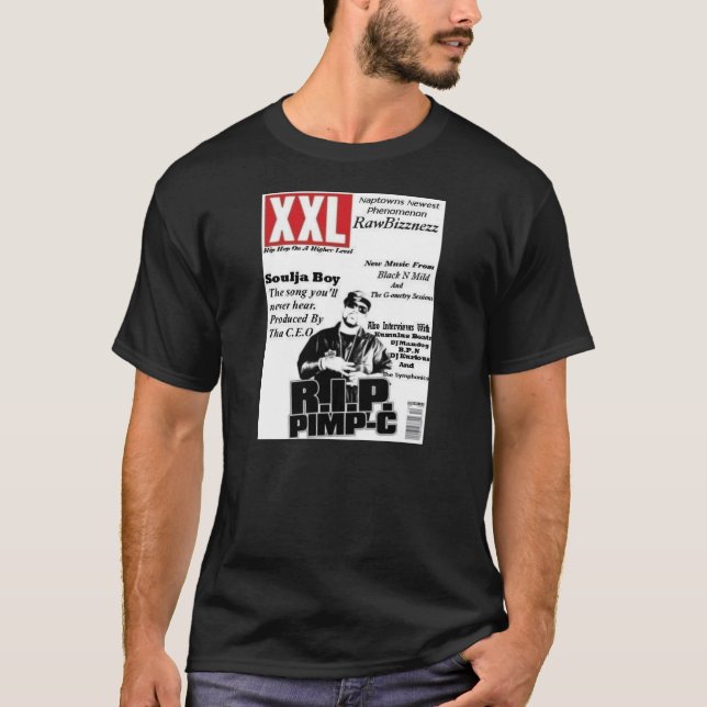 XXL-tidskriften täcker skjortan Tee (Framsida)