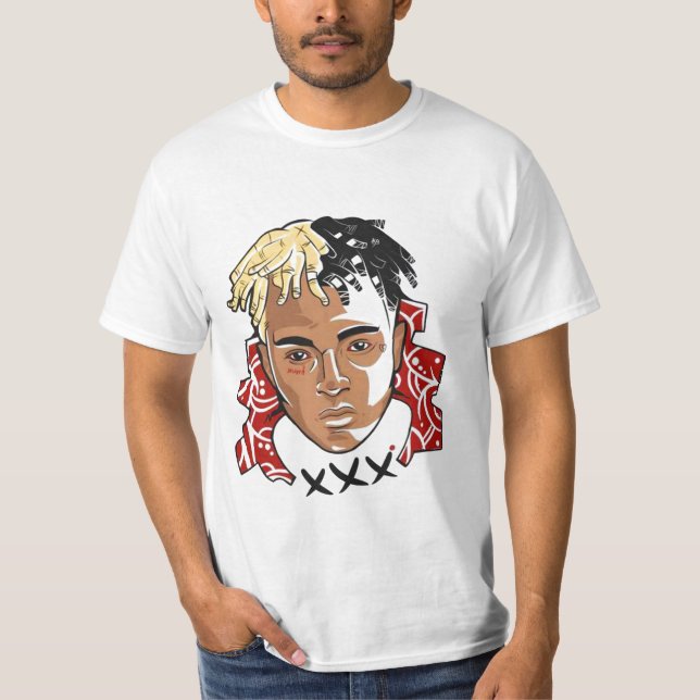 Xxxtentacion sångare t shirt (Framsida)