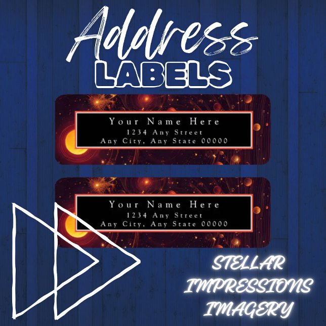 Xylaria Drift Returadress Etikett (Skapare uppladdad)