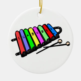 XYLOFONRUNDAPRYDNAD JULGRANSPRYDNAD KERAMIK