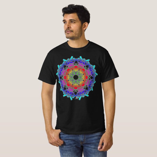 Xylografiska Spectra Glyph T Shirt (Hel framsida)