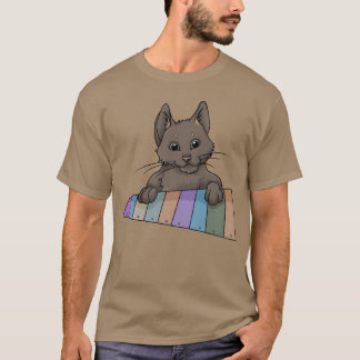 Xylophone Cat-vintage T Shirt