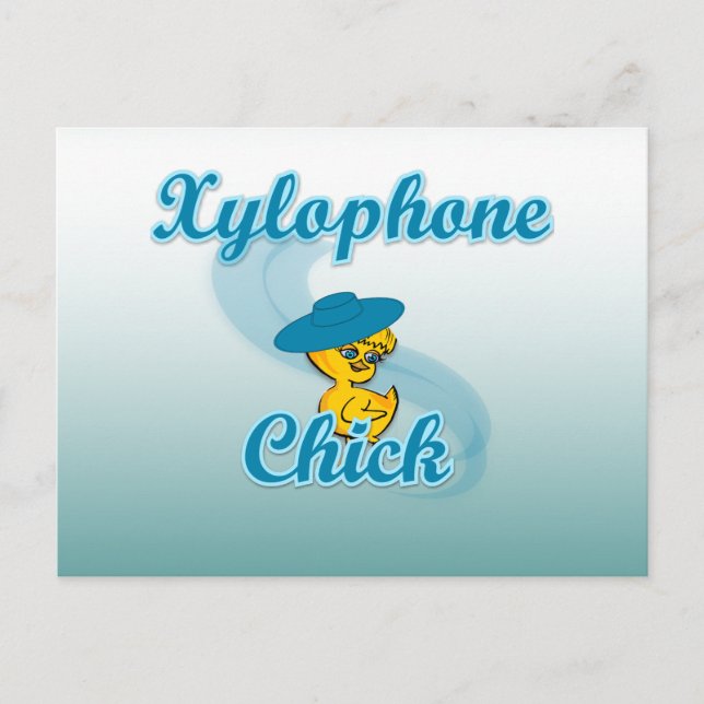 Xylophone-Chick nr 3 Vykort (Framsida)