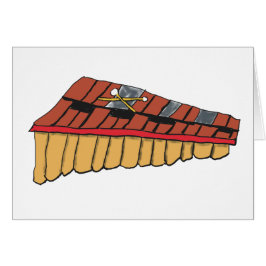 Xylophone Hälsningskort