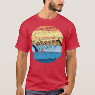 Xylophone Music Notation Xylofonist Percussionist T Shirt