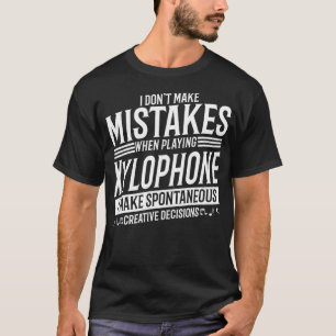 Xylophone Player Musical Instrument Xylophone T Shirt