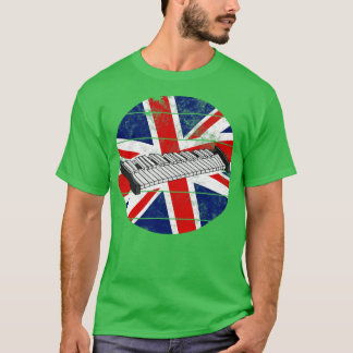 Xylophone UK Flagga Britain Xylophonist Percussion T Shirt