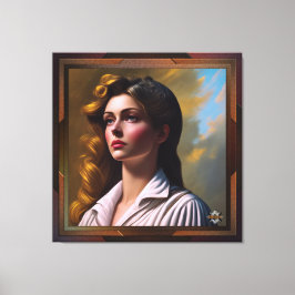 Xzendors framtida AI-koncept Art Canvastryck